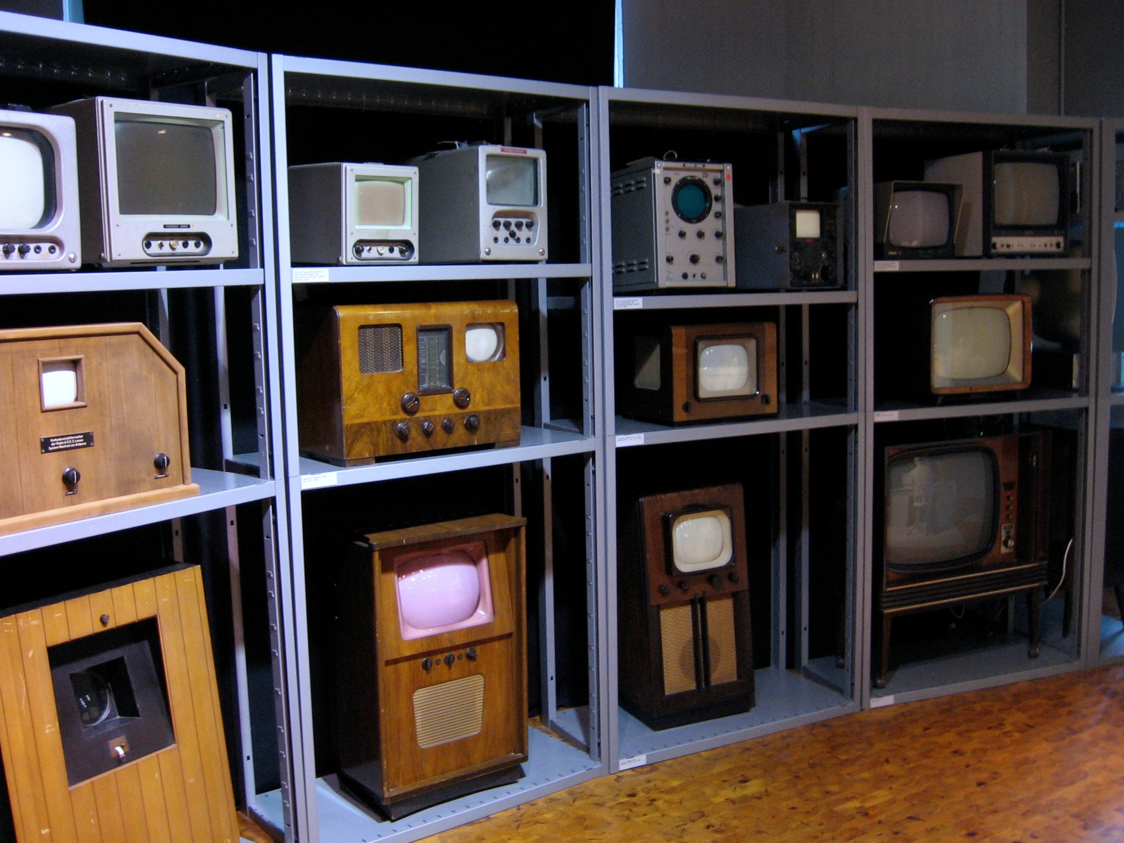 Multiple old television sets representing the many TV shows canceled in 2026