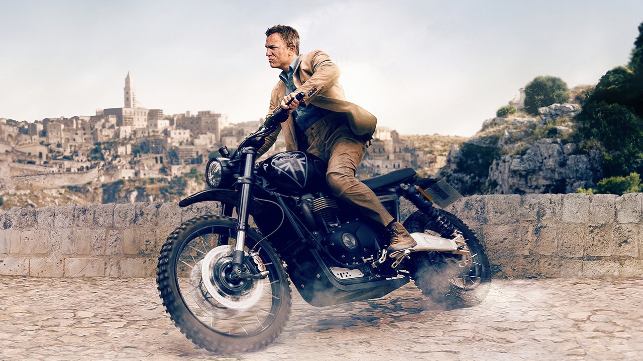 James Bond No Time to Die backdrop