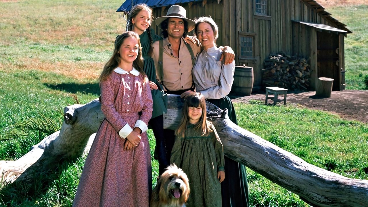 Official backdrop for Little House on the Prairie
