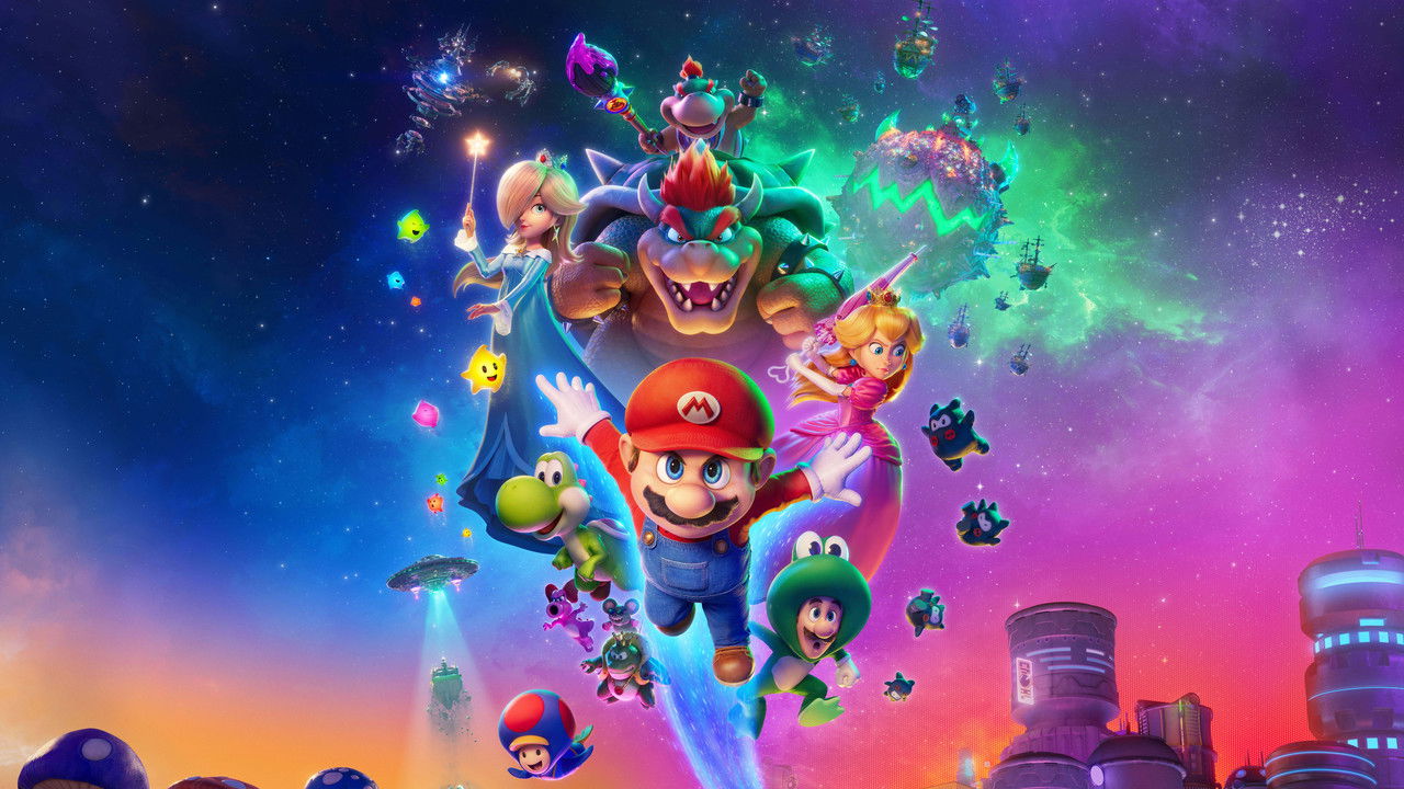 The Super Mario Galaxy Movie official backdrop