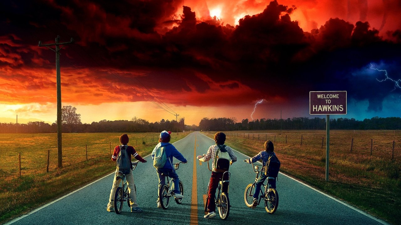 Stranger Things official backdrop - Netflix original series