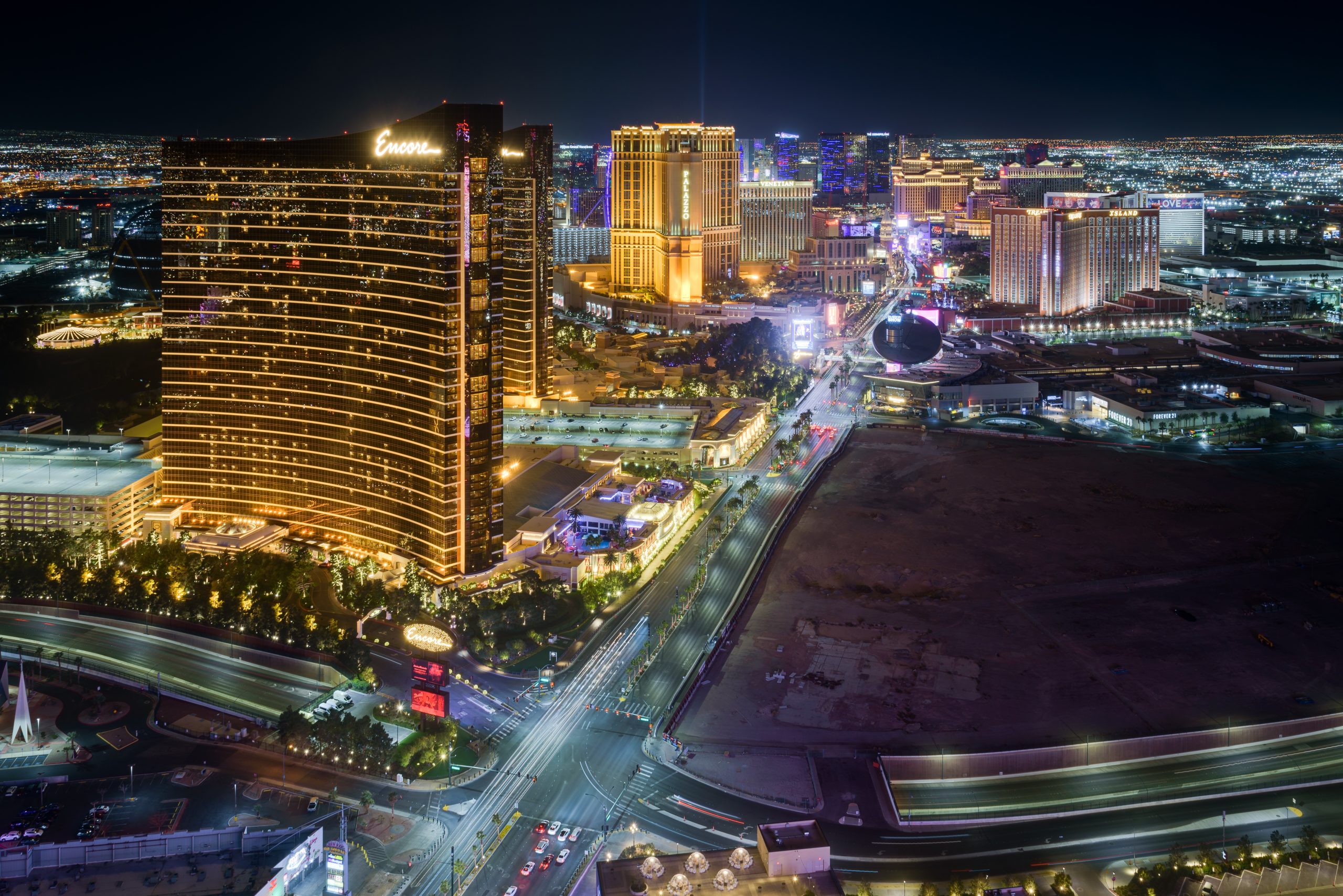 Las Vegas Strip skyline
