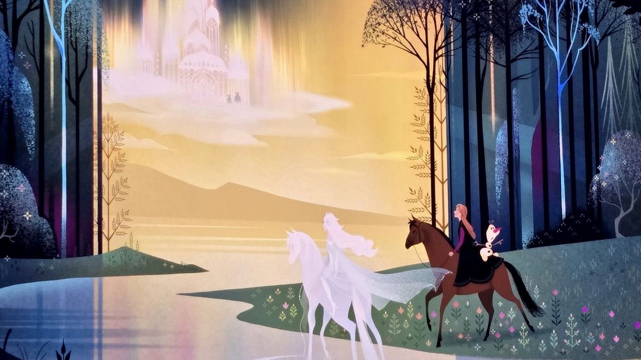 Frozen 3 concept art on display at D23
