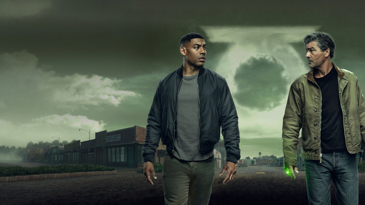 Official backdrop for HBO's Lanterns (2026)