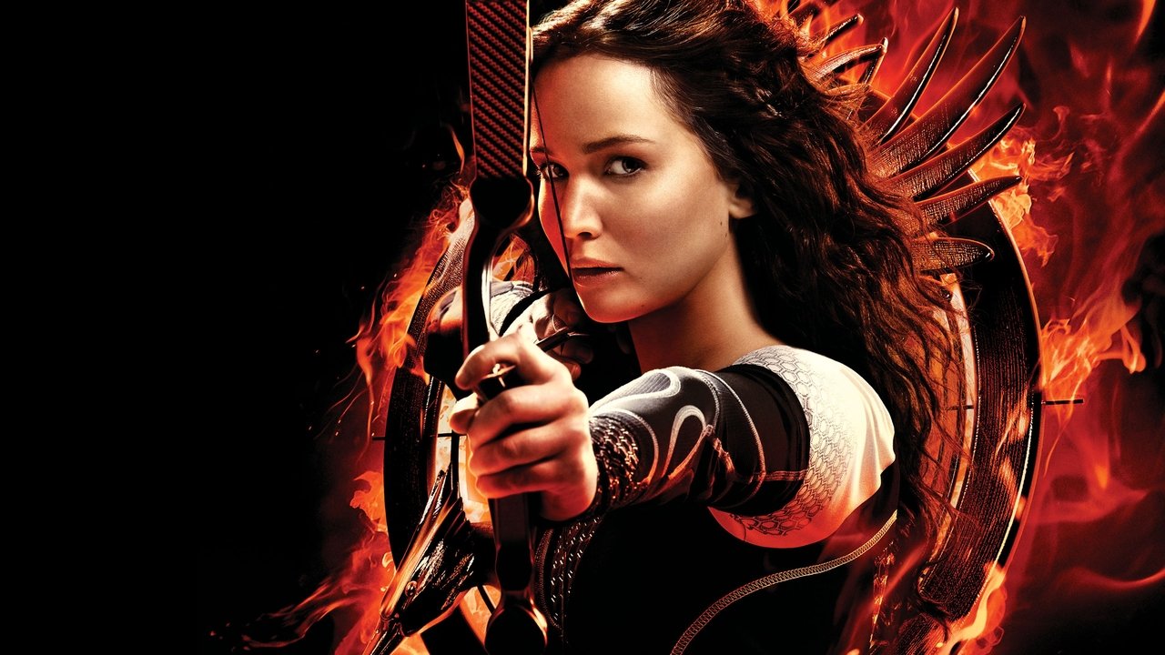 The Hunger Games: Catching Fire backdrop featuring the dystopian arena